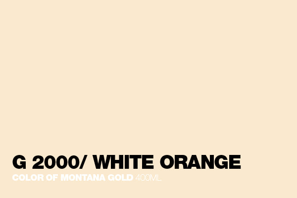 G2000 - White Orange