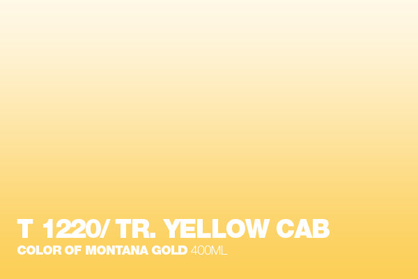 T1220 - Transparent Yellow Cab
