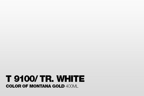T9100 - Transparent White